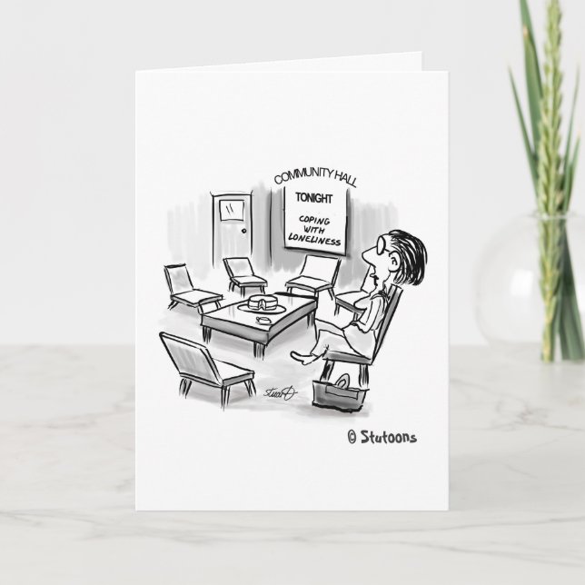 Att klara sig med ensamhet kort (Framsida)