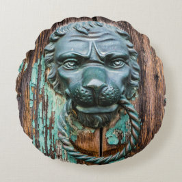 Att knacka på himlens dörrkudde rund kudde