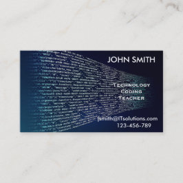 Att kodifiera teknologilärare eller handleder visitkort
