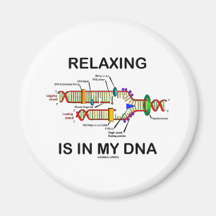 Att koppla av är i min DNA (DNA-replicationen) Magnet