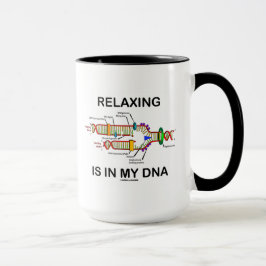Att koppla av är i min DNA (DNA-replicationen) Mugg
