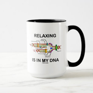 Att koppla av är i min DNA (DNA-replicationen) Mugg