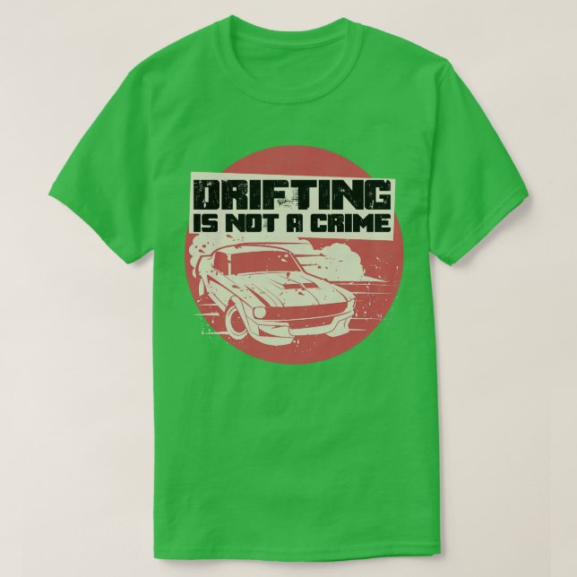 Att köra bil är inte ett brott 1 t shirt (Design framsida)