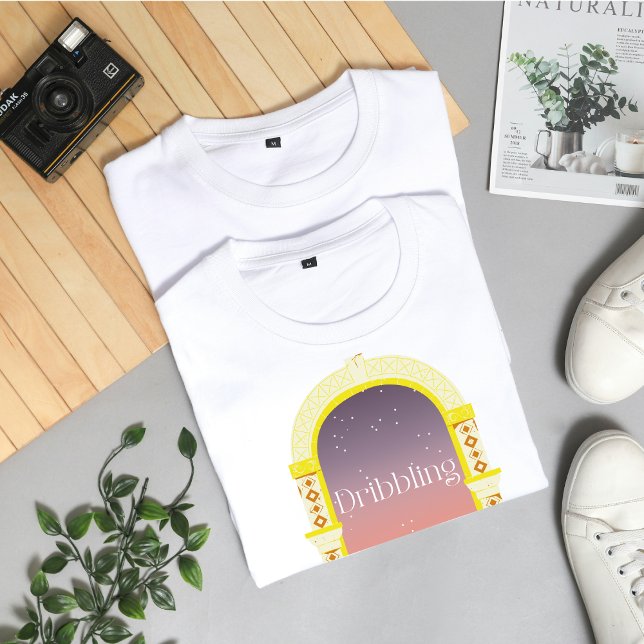 Att köra det är hans motto-funny Marockos fotboll T Shirt (Skapare uppladdad)