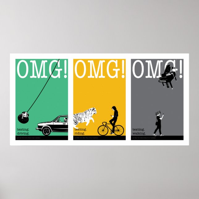 Att köra... gå. 4 poster (Framsidan)