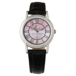 Att köra Glitter Nurse Watch Armbandsur