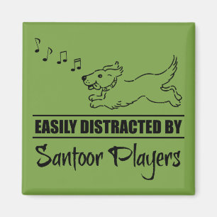 Att köra Hund enkelt utdelat av Santoor Players Magnet