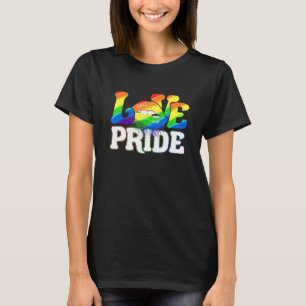 Att köra Läppar Kiss Pride Lgbt Gay Kärlek Lesbisk T Shirt