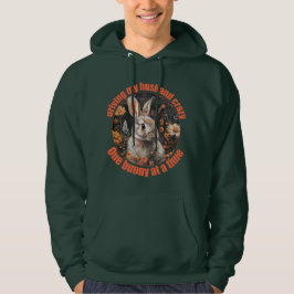 Att köra min Make Crazy... Rabbit Hoodie