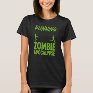 Att köra Springer halv Marathon Zombie Running är  T Shirt