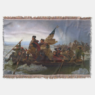 Att korsa Delaware 1776: General George Washington Filt