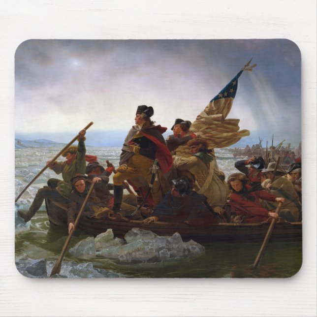 Att korsa Delaware 1776: General George Washington Musmatta (Framsidan)