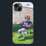 Att korsa mållinjen för en pekskärm<br><div class="desc">Lyssna på folkens roar när de ser sin favoritfotbollsspelare korsa mållinjen för en touchdown! Jay Throckmorton målade den här dynamiska scenen. Köp en kopia för dig själv eller ge som en gåva till fotbollen fläkt i ditt liv!</div>