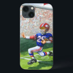 Att korsa mållinjen för en pekskärm<br><div class="desc">Lyssna på folkens roar när de ser sin favoritfotbollsspelare korsa mållinjen för en touchdown! Jay Throckmorton målade den här dynamiska scenen. Köp en kopia för dig själv eller ge som en gåva till fotbollen fläkt i ditt liv!</div>