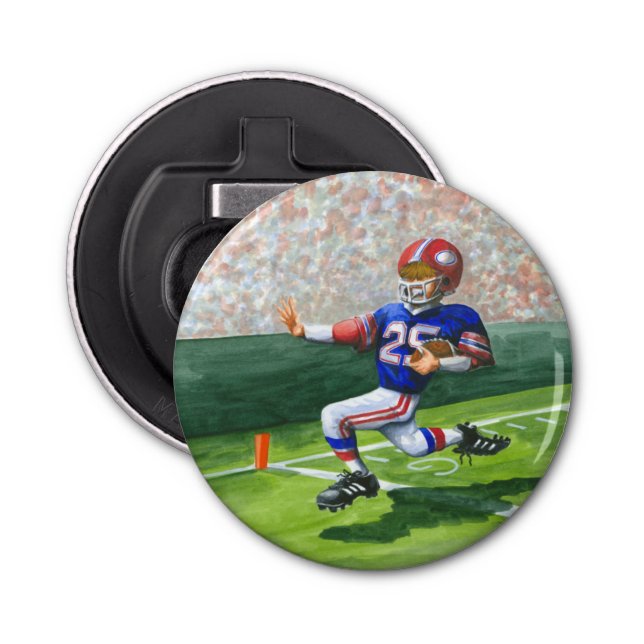 Att korsa mållinjen för en pekskärm flasköppnare (Framsidan)