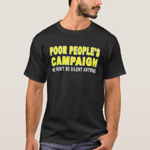 Att kräva ett moraliskt återupprättande av fattiga t shirt