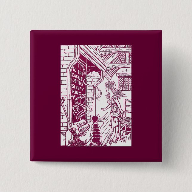 Att krulla röker avslöjer den mystiska dörren knapp (Framsida)