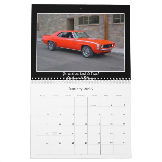 Att kryssa omkring på Board går Kalender (Jan 2026)