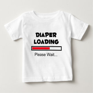 Att ladda för blöja - behaga väntan… tee shirt