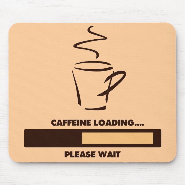 ATT LADDA FÖR KOFFEIN - BEHAGA VÄNTAN MUSMATTA (Framsidan)