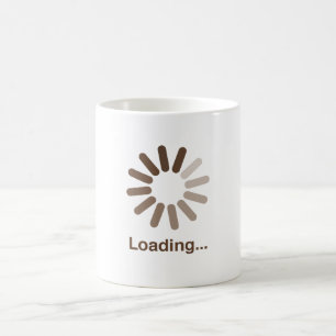 Att ladda…, Kaffemugg