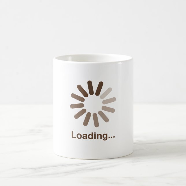 Att ladda…, Kaffemugg (Center)