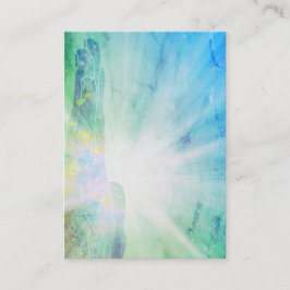 Att läka för *~* räcker strålar av Light Visitkort