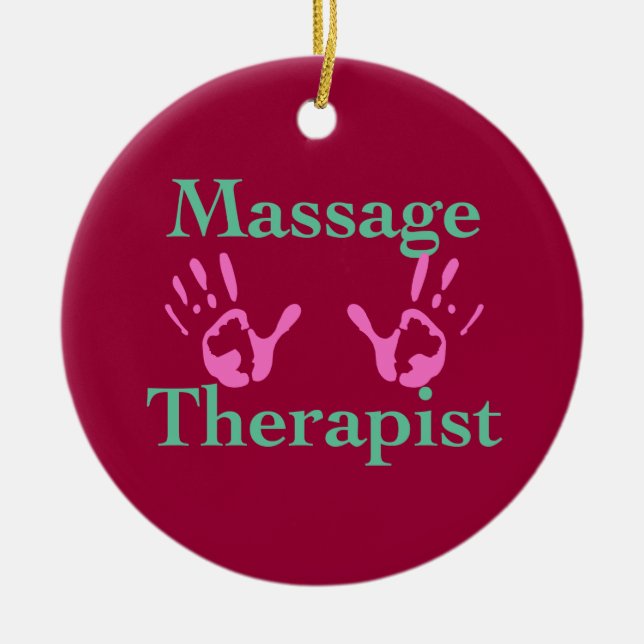 Att läka räcker prydnaden julgransprydnad keramik (Framsidan)