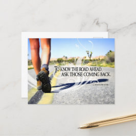 "Att lära känna vägen framåt" inspirationsoffert Vykort