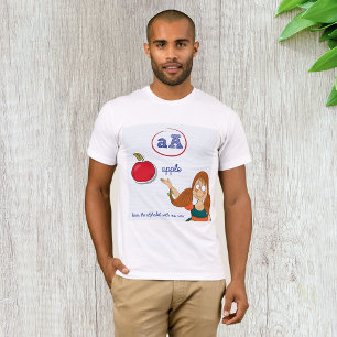 Att lära sig Alphabet Manar T-Shirt