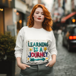 Att lära sig är en resa.. t shirt