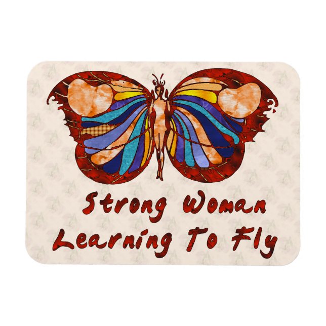 Att lära sig flyga magnet (Horisontell)