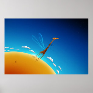 Att lära sig flyga poster
