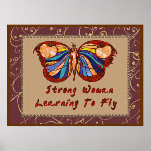 Att lära sig flyga poster