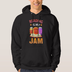 Att läsa är min Sylt Lustigt i Kärlek att läsa Bok Hoodie