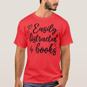 Att läsa Bok Älskare enkelt utspridd av Bokar T Shirt