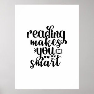 Att läsa konsläsning gör dig smart poster