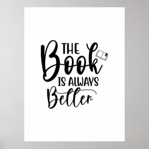 Att läsa konst i Bok är alltid bättre Poster