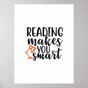 Att läsa teckningar gör dig smart poster