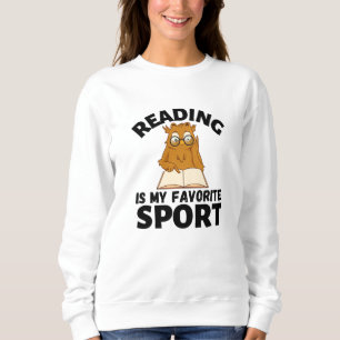 Att läsa uggla i Bokar är min favoritsport T Shirt