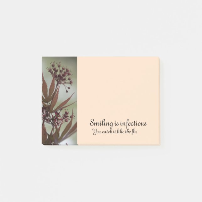 Att le är den smittsamma aktien det post-it block (Framsida)