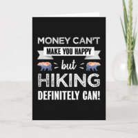 Att leka gör dig till lycklig Funny Hiker Gift