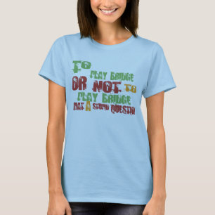 Att leka överbrygga t-shirt