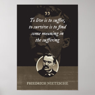 Att leva är att lida, att överleva är att hitta nå poster