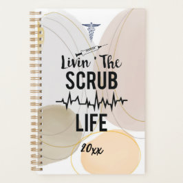 Att leva den där SCrub Life Modern Abstrakt Nurse 