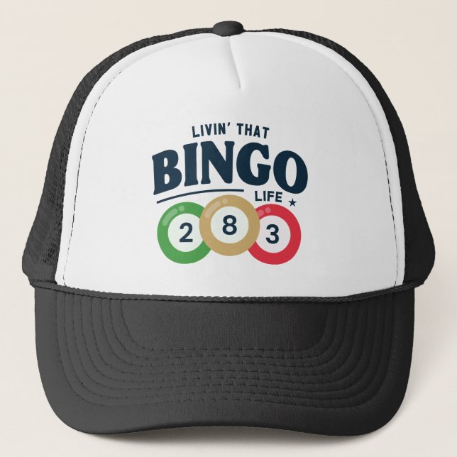 Att leva det där Bingo Life Keps (Framsida)