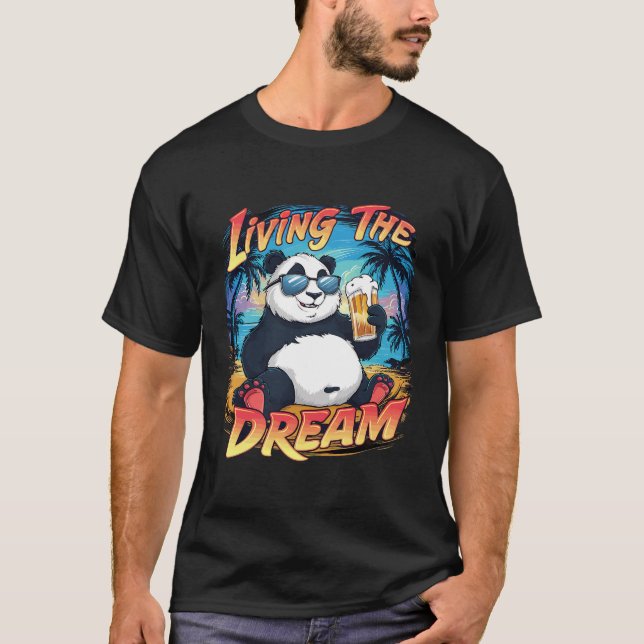 Att leva drömmen t shirt (Framsida)