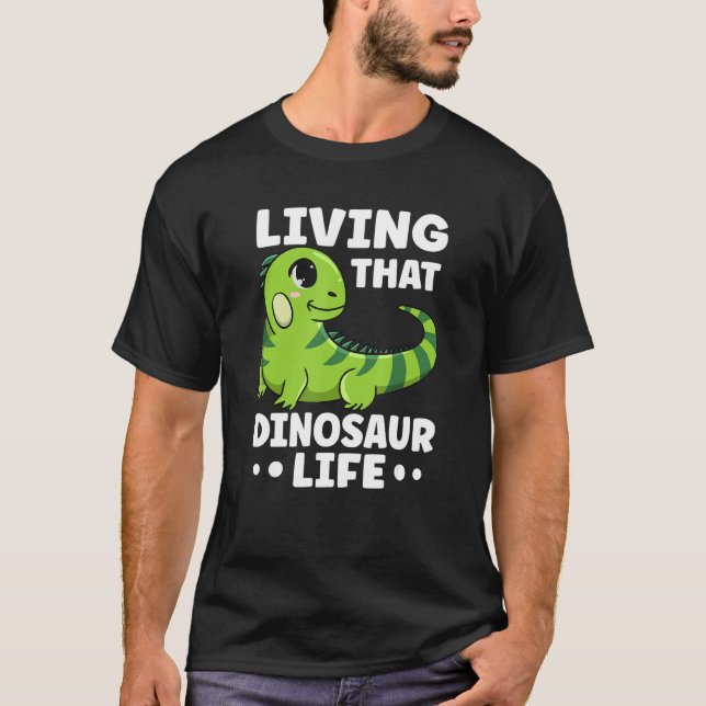Att leva en doktor för en Iguana T Shirt (Framsida)