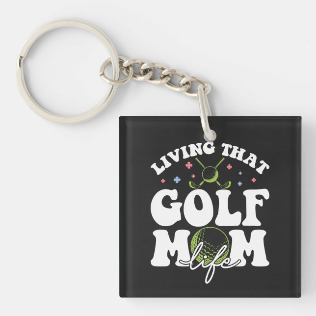 Att leva Golf Mamma Life, Sport Golf Loving Mamma (Framsidan)