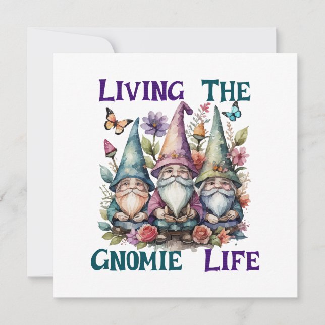 Att leva i Gnome Life (Framsida)